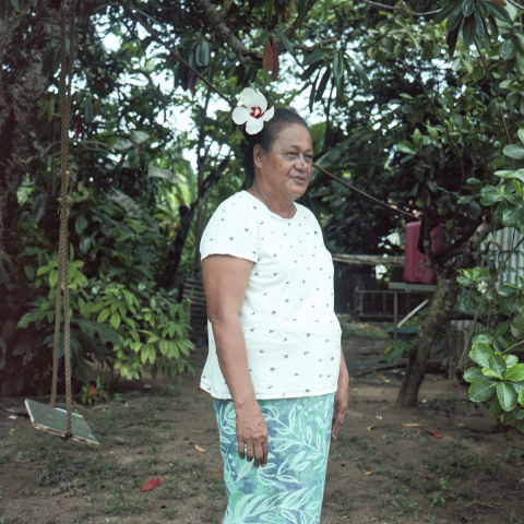 Telesia PANINIA. Photographie par Samuel HENSE / Hans Lucas.